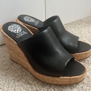 Brand new without box women Vince Camuto sandals- black - size 8.5